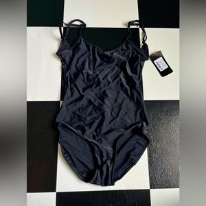 NWT! THEATRICALS ADJUSTABLE STRAP CAMISOLE DANCE LEOTARD